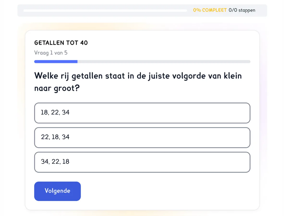 Een oefening van Leerkracht AI op Taalkrak